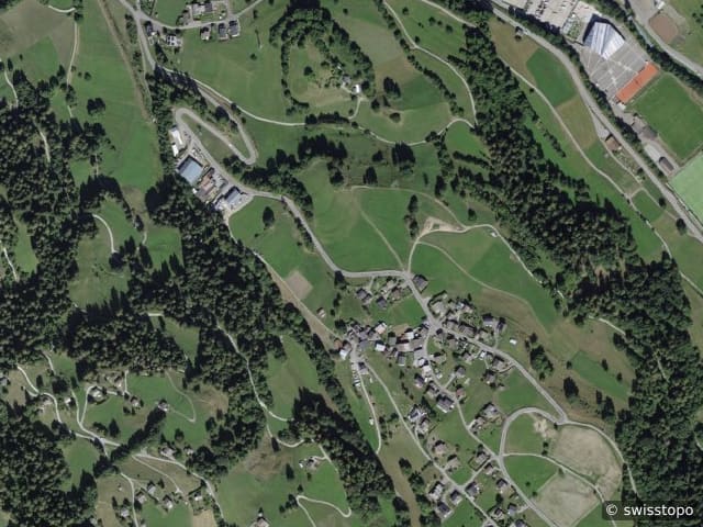 Luftbild Le Châble