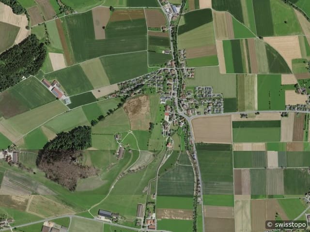 Luftbild Alberswil
