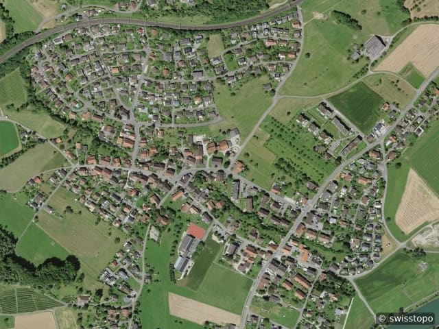 Luftbild Villnachern