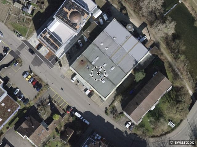 Luftbild Schlachthofstrasse 8, Winterthur