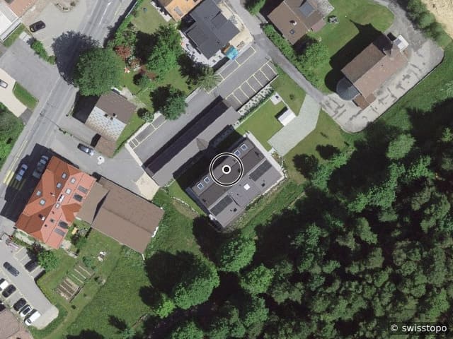 Luftbild Rue de la Gare 8C, Le Brassus