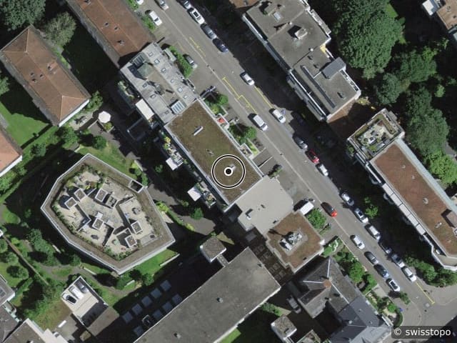 Luftbild Vogesenstrasse 23, Basel