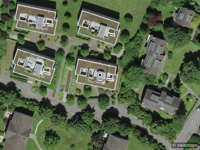 Luftbild Nussbaumweg 8, Binningen