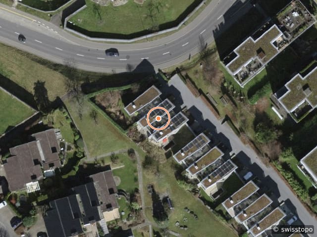 Luftbild Chrummbächliweg 46, Richterswil
