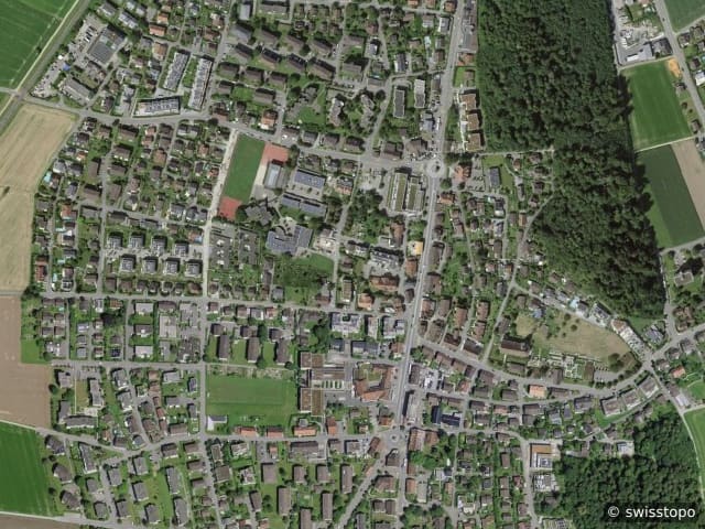 Luftbild Alte Birmenstorferstrasse 17, Fislisbach