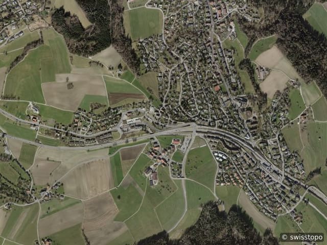 Luftbild Forch