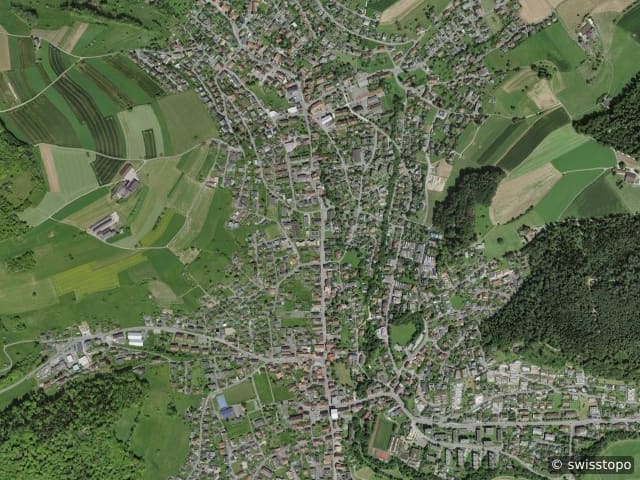 Luftbild Erlinsbach