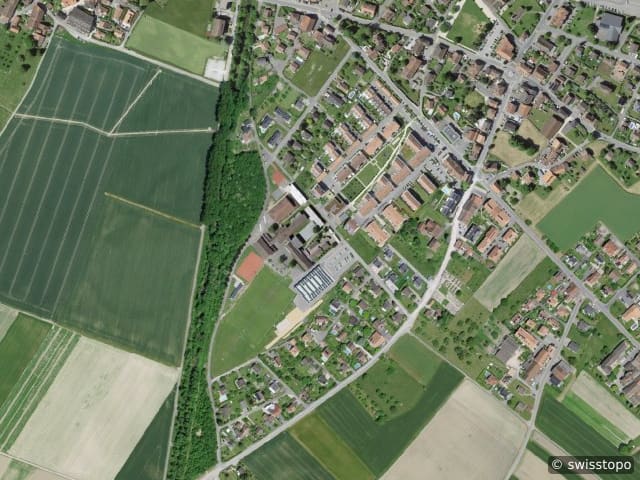 Luftbild Yvonand