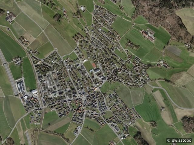 Luftbild Mettmenstetten
