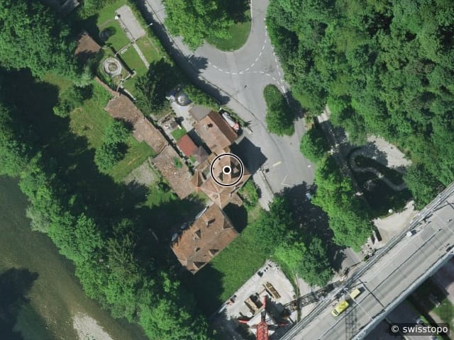Luftbild Route des Neigles 11, Fribourg