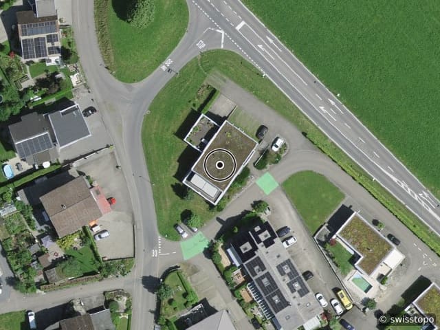 Vista aerea della posizione – Burghöhe 1, 6208 Oberkirch