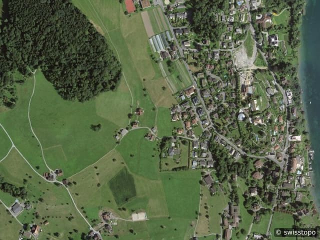Luftbild Kastanienbaum Kastanienbaum