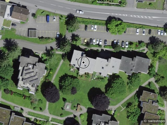 Luftbild der Lage – Neuhüsli-Park 10, 8645 Jona