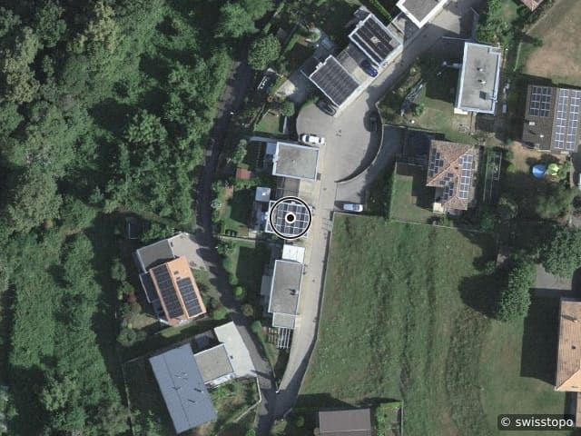 Luftbild der Lage – Via Gerbun 3, 6821 Val Mara