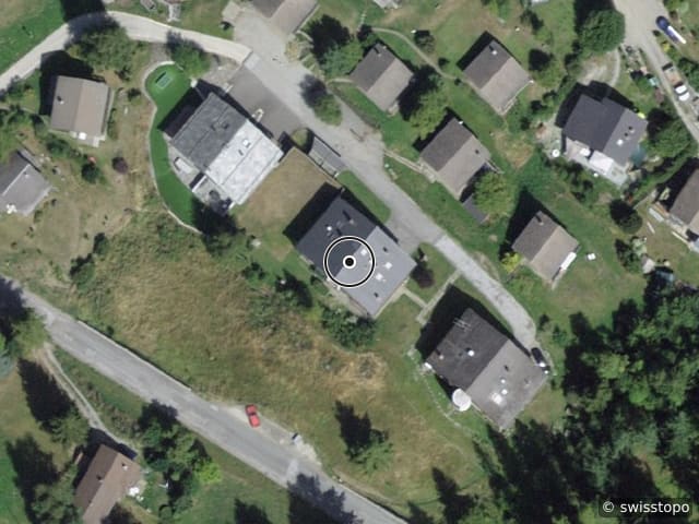 Luftbild Impasse de la Clairière 8, La Tzoumaz