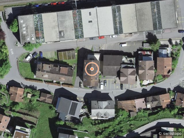 Luftbild Alte Staatsstrasse 24, Murg
