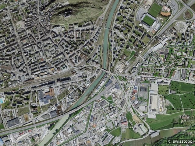 Luftbild SION