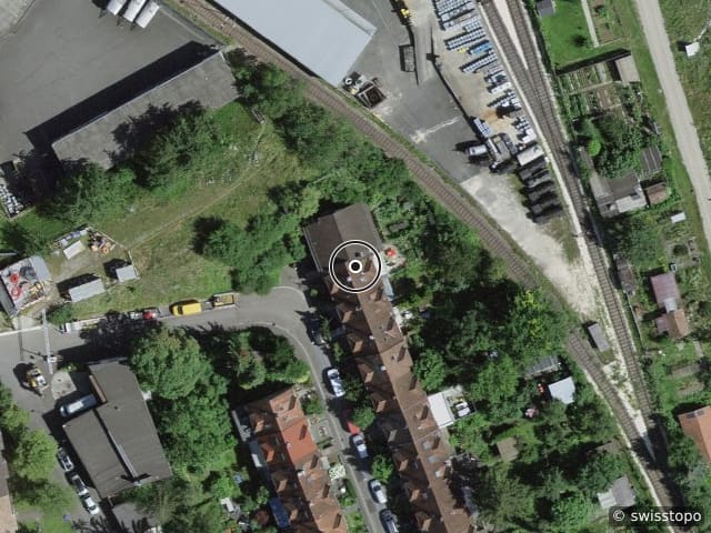 Luftbild Im Wasenboden 58, familienfreundlich
