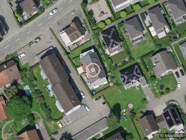 Luftbild Hauptstrasse 28A, Felben-Wellhausen