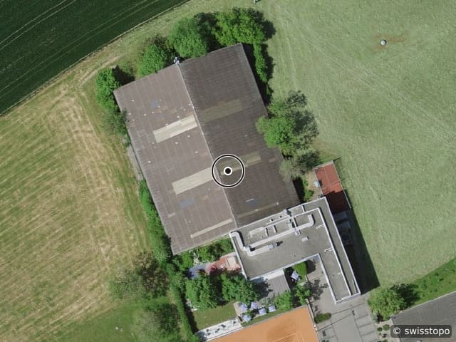 Luftbild Avenue Jean-Paul II 11, Villars-sur-Glâne