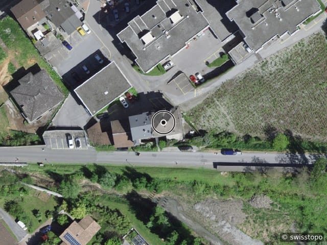 Luftbild Place de Gottefrey 4, Saxon