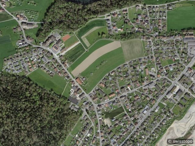 Luftbild Wynau — die genaue Adresse erhalten Sie auf Anfrage.