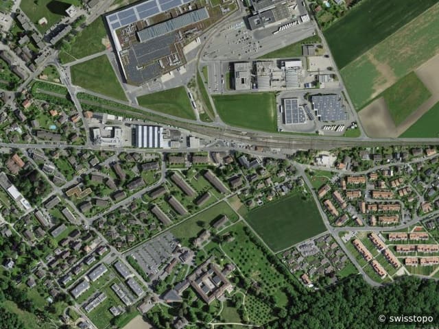 Luftbild Laténa