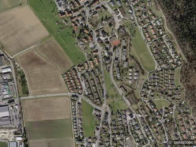 Luftbild: das Gebiet