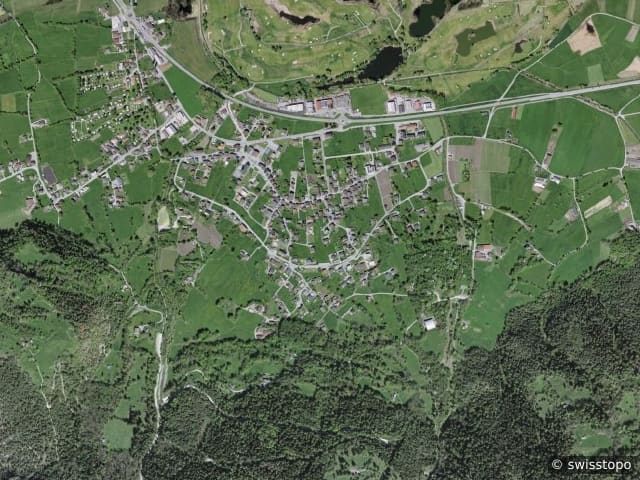Luftbild Agarn