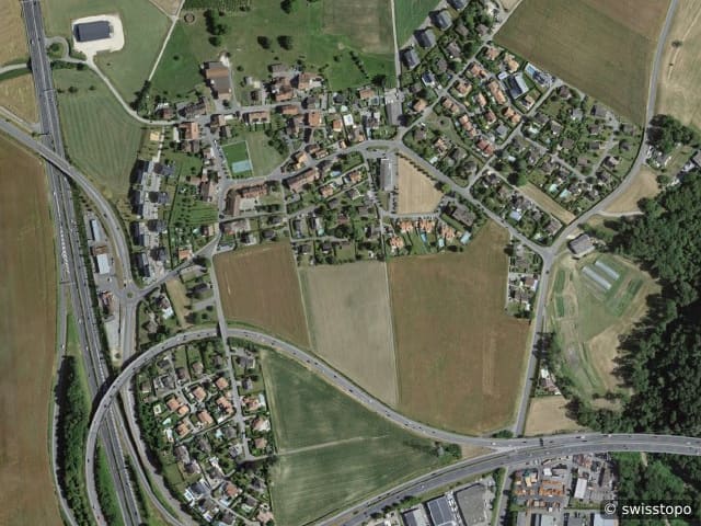 Luftbild Villars-Sainte-Croix