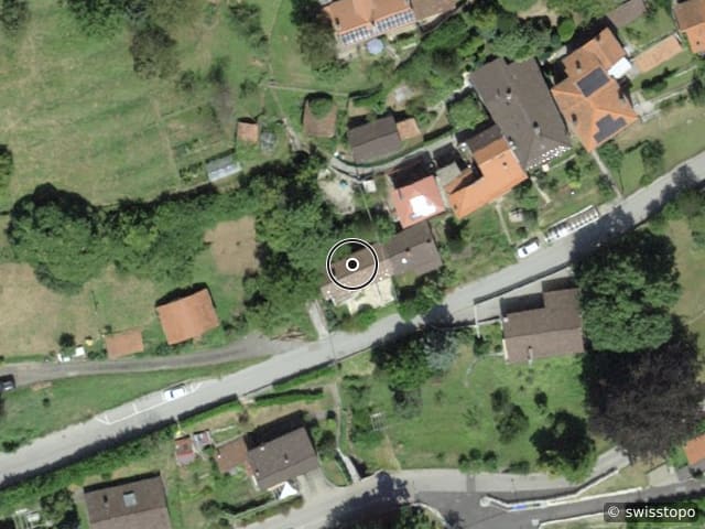 Luftbild Via Monte Bar 5, Bidogno, Lugano, Lago Lugano