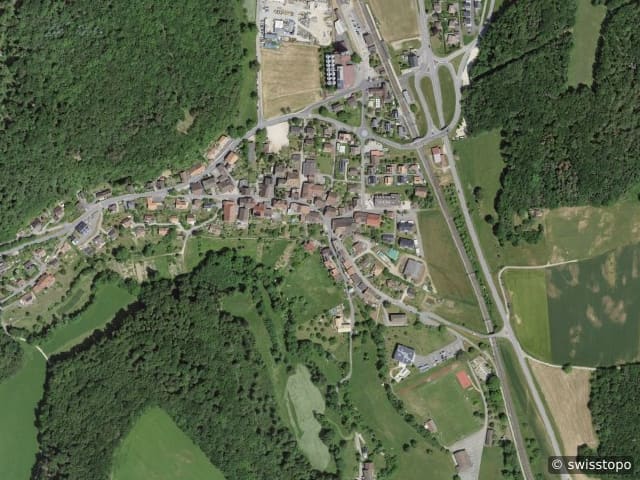 Luftbild der Lage – 1322 Pays