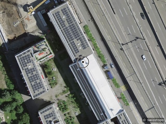 Vista aerea della posizione – Signalstrasse 37, 4058 Basel