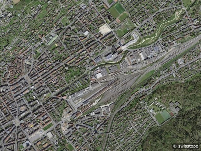 Luftbild Brüggstrasse 93, Biel/Bienne