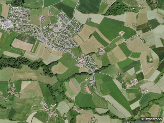 Luftbild Alterswil