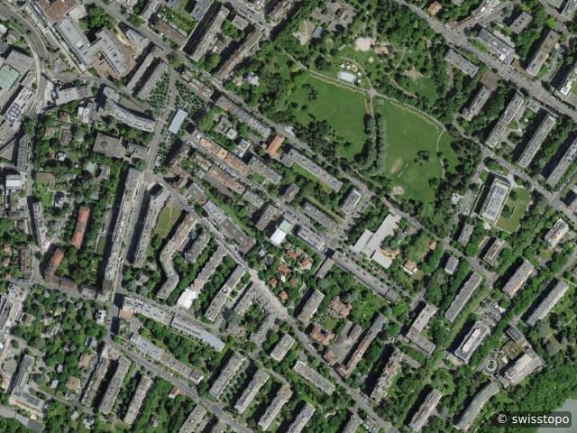 Luftbild Genève