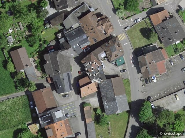 Luftbild Rue de Nagelin 5, Bex