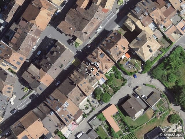 Luftbild Grand-Rue 27, La Sarraz