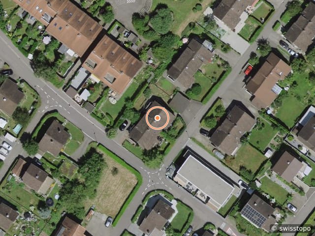 Luftbild Aeschstrasse 34, Wohlen