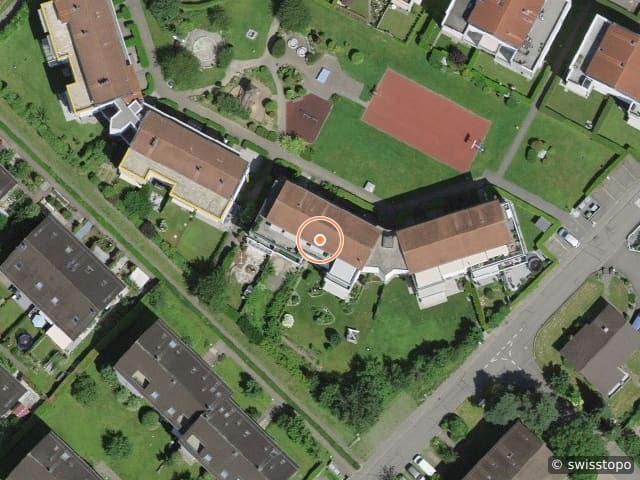 Luftbild Pestalozzistrasse 26, Birr