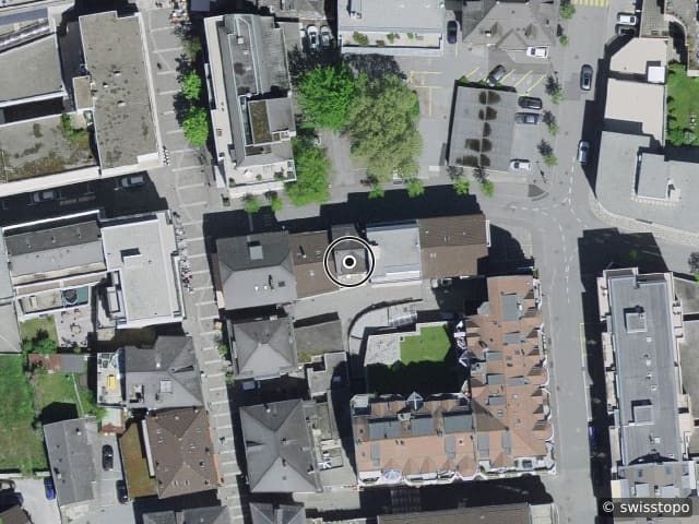 Luftbild Napoleonstrasse 6, Visp