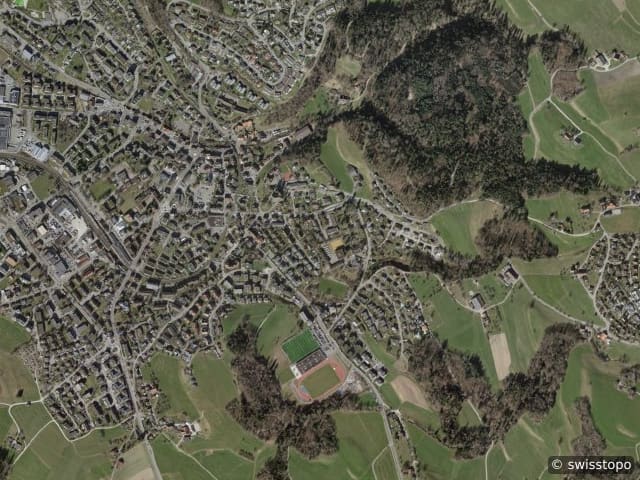 Luftbild Hinwil