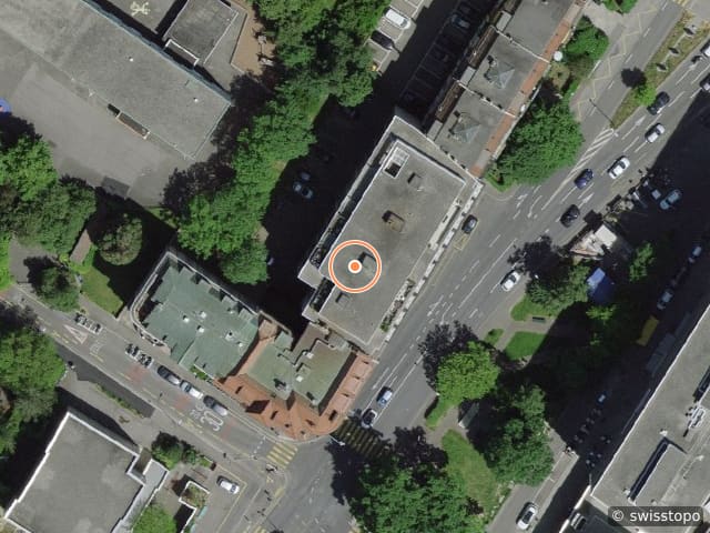Luftbild Avenue Wendt 59, Genève