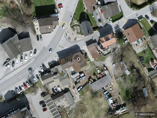 Luftbild Rue de l'Ecole 4, Champlan (Grimisuat)
