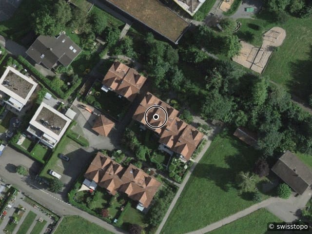 Luftbild der Lage – Wilmatt 3, 6037 Root