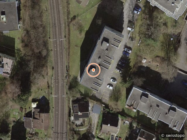 Luftbild Charlottenweg 3, Neuhausen am Rheinfall