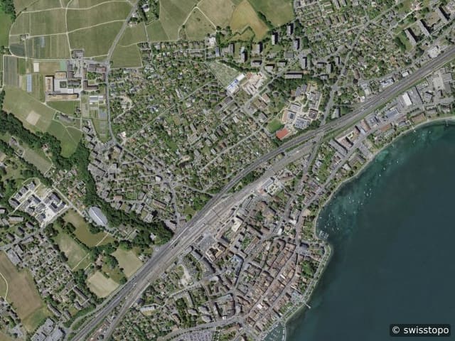 Luftbild Morges