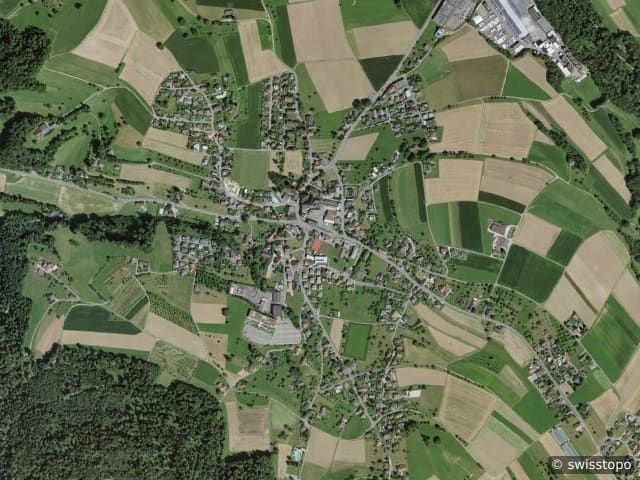 Luftbild Dürrenäsch