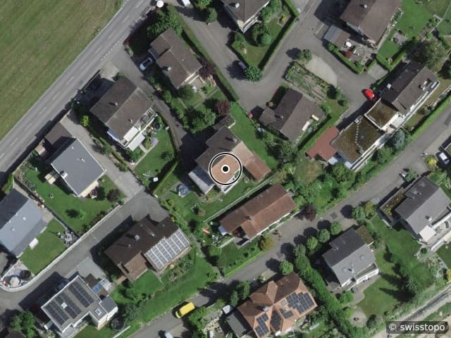 Luftbild Eschenbachstrasse 94, Rothenburg