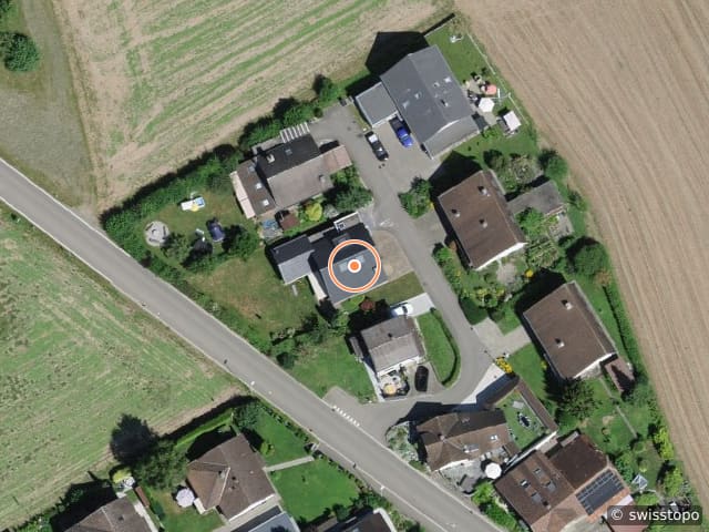 Luftbild Grossmattweg 3, Uezwil
